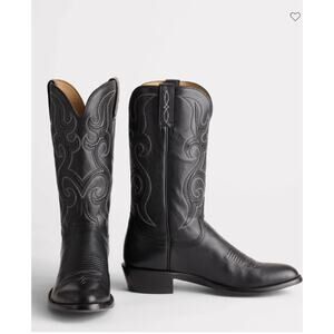 Lucchese Baker Boot Black Mens Size 13EE #M3420